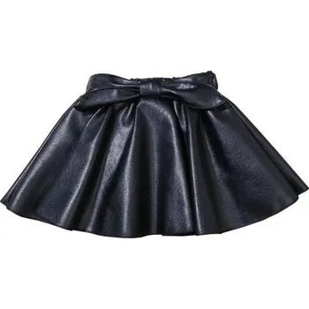 Dívčí sukně Dívčí kožená sukně L1074 6