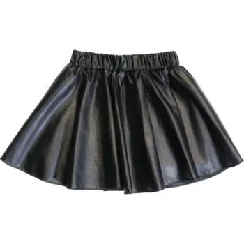 Dívčí sukně Dívčí kožená sukně L1018 10