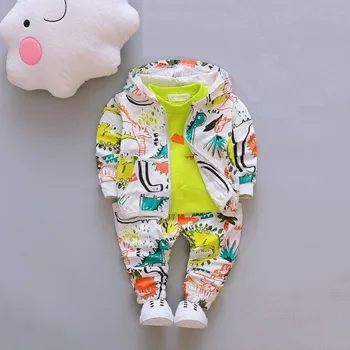 Chlapecké bunda, tričko a kalhoty L1152 světle zelená 9-12 měsíců