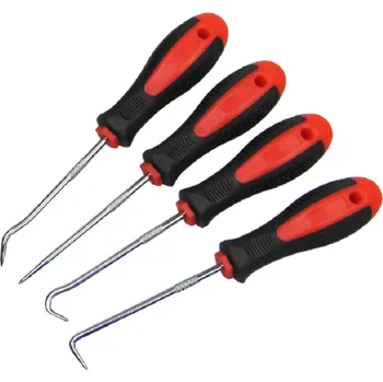 Sada nářadí Sada montážních háků 4 ks Sada k demontáži těsnících kroužků Sada šroubováků na těsnění automobilového oleje 15 cm&nbsp;Nářadí pro automechaniky