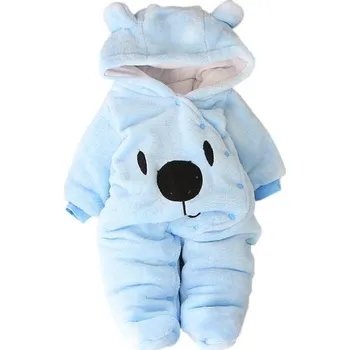 Kojenecký overall Kojenecký hřejivý overal T2563 světle modrá 9-12 měsíců A