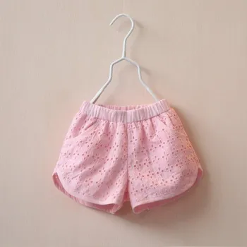 Dívčí kraťasy N707 světle růžová 10