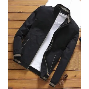 Pánská větrovka Pánská jarní bunda S16 černá XS