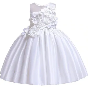 Dívčí šaty Dívčí šaty N513 bílá 6