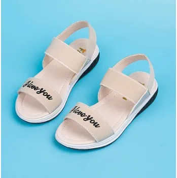 Dívčí sandály Dívčí sandály Jennifer béžova 27