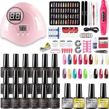 Kosmetická sada Sada na gelové nehty s UV/LED lampou