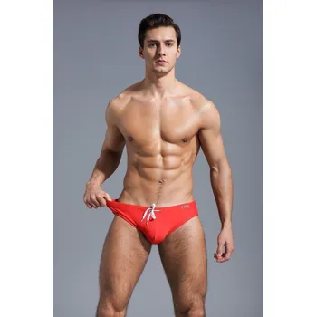 Pánské plavky Pánské plavky F919 červená L