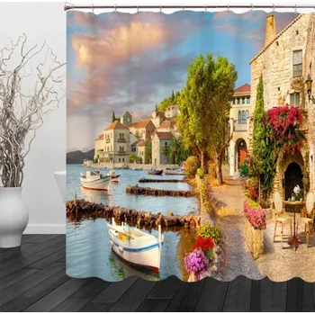 Sprchový závěs Sprchový závěs s potiskem A813 S 2