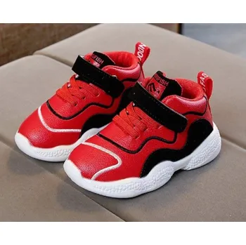 Dívčí tenisky Dětské stylové tenisky červená 24,5