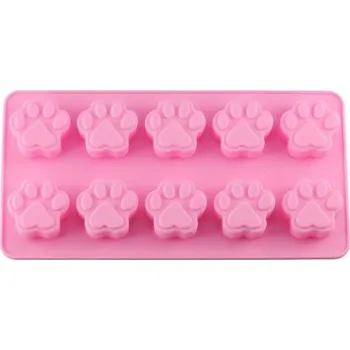 Nádoba na pečení Silikonová forma na čokoládové tlapky