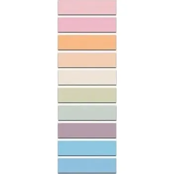 Samolepící bloček Samolepicí štítky průhledné 200 listů 1