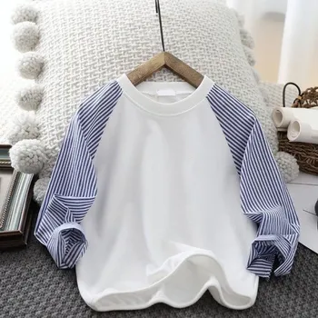 Chlapecké tričko s dlouhým rukávem C1110 bílá 6