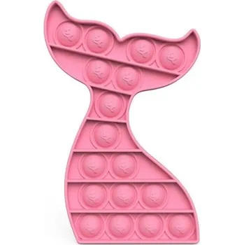 POP IT Pop it antistresová hračka velryba růžová