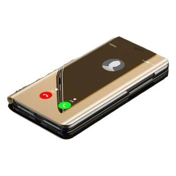 Pouzdro na mobilní telefon Zrcadlové pouzdro na Huawei P40 Pro Plus zlatá