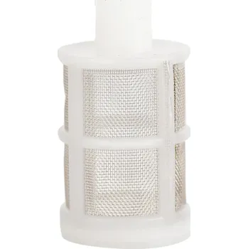 Zavlažovač Zahradní vodovodní konektor 12 mm 120 mesh Bílý síťový filtr na zavlažování Filtrační síto proti vnikání nečistot do čerpadla Vodní filtr Zavlažovací filtr 3 x 5 cm