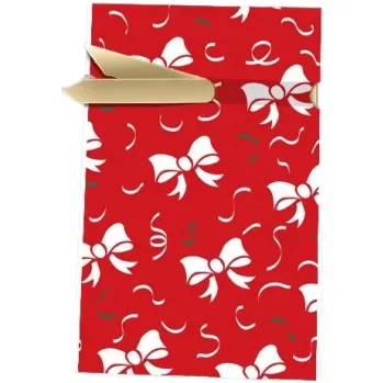 Dárková taška Vánoční dárkový sáček 12 x 17,7 cm 10 ks 1