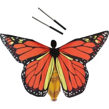 Karnevalová maska Taneční motýlí křídla pro dospělé 4