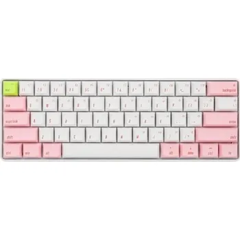 Podsvícená klávesnice K312 růžová 1
