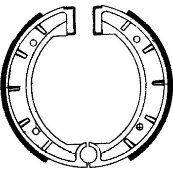 Auto-moto Brzdové čelisti FERODO 225129108 225129108