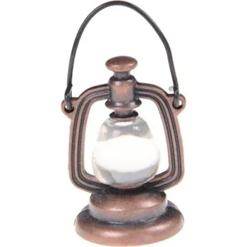 Doplněk pro panenku Lucerna pro panenku měděná