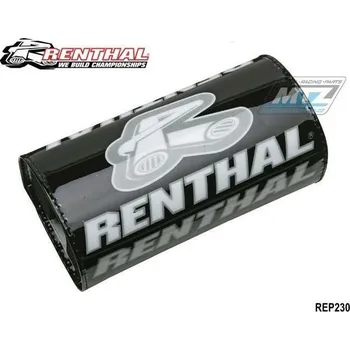 Polstr/Kostka na řidítka (bez hrazdy 28,6) - Renthal Fatbar-Pad P230 - černo-šedý REP230-18