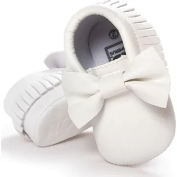 Dívčí bačkory Dívčí capáčky s mašlí 12-18 měsíců