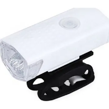 Cyklosvítilna LED světlo na kolo přední bílá