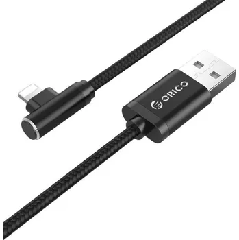 Datový kabel Lomený kabel USB na USB-C / Micro USB / Lightning černá 3