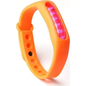 Přípravek proti hmyzu Repelentní náramek proti hmyzu oranžová