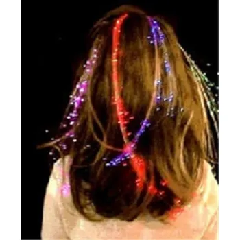 Svítící LED ozdoba do vlasů vícebarevná