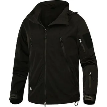 Pánská větrovka Značková pánská armádní bunda J2760 černá S