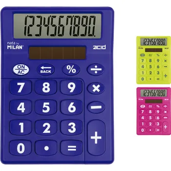 Kalkulačka Kalkulačka MILAN Acid, stolní 10-místní