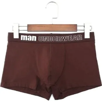 Boxerky Pánské boxerky Chris hnědá XS