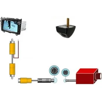 Kamera do auta Univerzální parkovací kamera 7