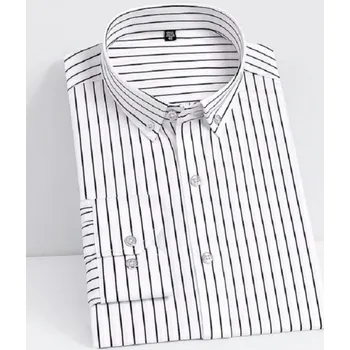 Pánská košile Pánská pruhovaná košile F484 XS 4