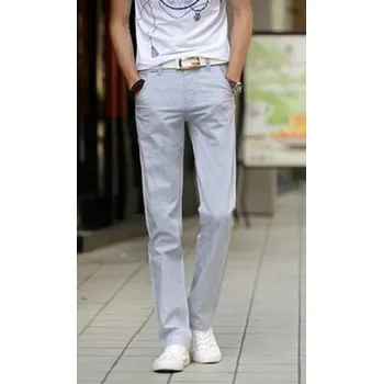 Pánské kalhoty Pánské kalhoty F1412 světle modrá 38