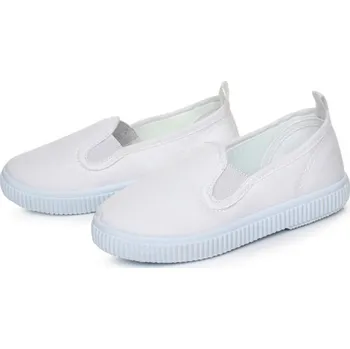 Dívčí obuv Dětské plátěné slip on tenisky 24,5
