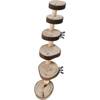 tréninková pomůcka pro psa Dřevěný žebřík pro hlodavce C792 3