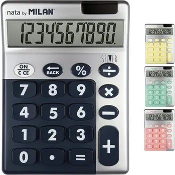 Kalkulačka Kalkulačka MILAN 10-místná Silver