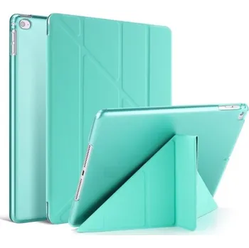 Pouzdro na tablet Ochranné silikonové pouzdro pro Apple iPad 10,2" (2021/2020/2019) tyrkysová