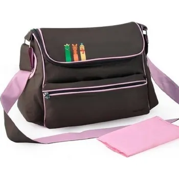 Přebalovací taška Velká mateřská taška Lola hnědá