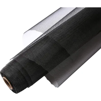 Síť proti hmyzu Síť do okna proti hmyzu 100 x 300 cm Nastavitelná síť do okna Okenní síť proti komárům černá