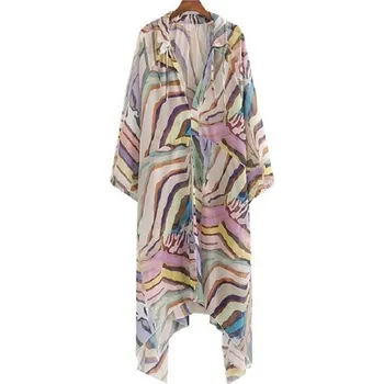 Dámské šaty Volné letní midi šaty L