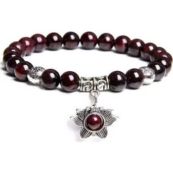 Náramek Korálkový náramek z granátu 19 cm 6