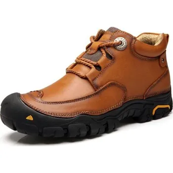 Pánská obuv Pánské kotníkové boty A2688 hnědá 45