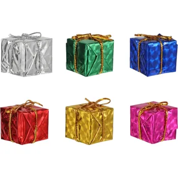 Vánoční dekorace Vánoční dekorace balíčky 3 cm 24 ks