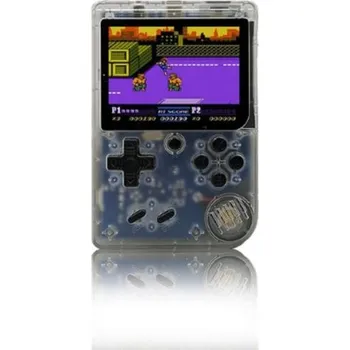 Herní konzole Přenosná herní konzole J990 průhledná bílá