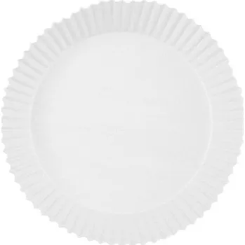 Jednorázové formy do horkovzdušné fritézy 20 cm bílá