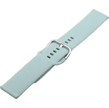 Univerzální silikonový řemínek 22 mm T886 světle zelená