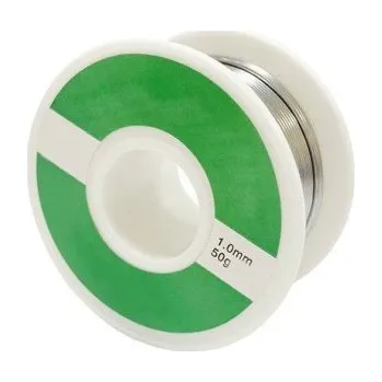 Páječka Pájecí drát z cínu 1 mm 50 g Lehčí cínová pájka Měkká pájka